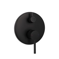 Душова система універсальна Scorpio, Matt Black (k35) прихованого монтажу на два споживача QTSCO113BLM45897 Qtap QTAP фото 2