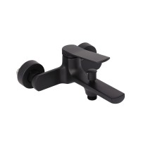 Змішувач для ванни Slavonice, Matt Black (k35) QTSLA259BLM45918 Qtap