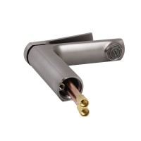 Змішувач для раковини низький Slavonice, Gunmetal Black PVD (k35) QTSLA270GMB45924 Qtap QTAP фото 2