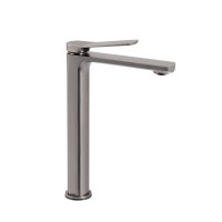 Змішувач для раковини високий Slavonice, Gunmetal Black PVD (k35) QTSLA269GMB45925 Qtap