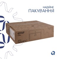 Раковина підвісна Nando LT 500х420х130 мм, White, прямокутна, без донного клапана QT12116146AW Qtap QTAP фото 4