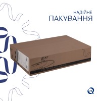 Раковина накладна Virgo 490х350х110 мм, White, прямокутна, без донного клапана QT18112261WN Qtap QTAP фото 4