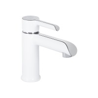 Змішувач для раковини Grand, Chrome/White (k35) з гігієнічним душем QTGRA272CRW45671 Qtap QTAP фото 2