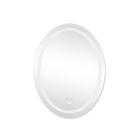 Дзеркало настінне Vida (VI1) 800х600 мм, овальне, з LED-підсвічуванням Touch, антизапітнінням, диммером, рег. яскравості Lidz LIDZ фото 2