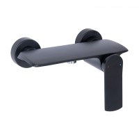 Змішувач для душу Slavonice, Matt Black (k35) QTSLA266BLM45908 Qtap