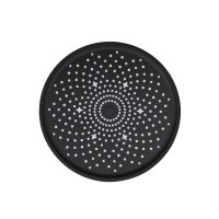 Лійка для верхнього душу Hlavova, d230 мм, Matt Black округла QTHLA107BLM45788 Qtap QTAP фото 2