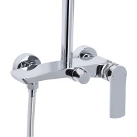 Душова система для душу Slavonice, Chrome (k35) на два споживача QTSLA110CRM45912 Qtap QTAP фото 2