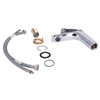 Змішувач для раковини низький Vlasta New, Chrome (k35) QTVLA270CRM45640 Qtap QTAP фото 3