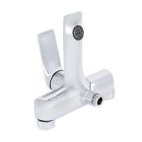 Змішувач для ванни Vlasta New, Chrome (k35) з душовим гарнітуром QTVLA259CRM45642 Qtap QTAP фото 2