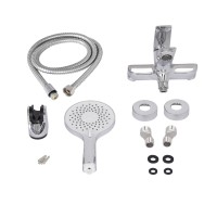 Змішувач для ванни Vlasta New, Chrome (k35) з душовим гарнітуром QTVLA259CRM45642 Qtap QTAP фото 4