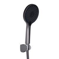 Змішувач для ванни Vlasta New, Gunmetal Black PVD (k35) з душовим гарнітуром QTVLA259GMB45643 Qtap QTAP фото 3