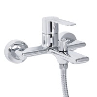 Змішувач для ванни Taurus, Chrome (k35) з душовим гарнітуром QTTAU259CRM45661 Qtap QTAP фото 2