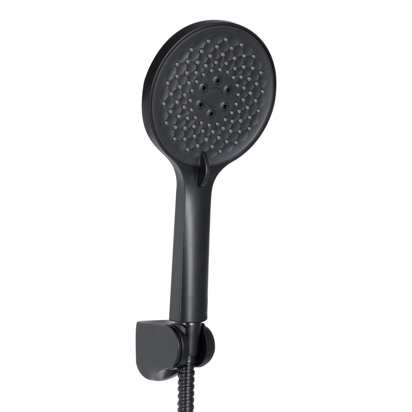 Змішувач для ванни Taurus, Matt Black (k35) з душовим гарнітуром QTTAU259BLM45662 Qtap QTAP фото 3