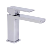 Змішувач для раковини низький Gemini, Chrome (k35) QTGEM270CRM45673 Qtap