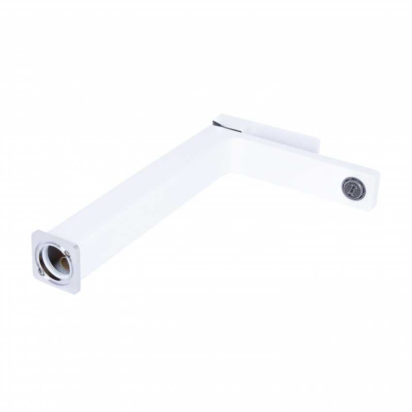 Змішувач для раковини високий Gemini, Chrome/White (k35) QTGEM269CRW45679  Qtap QTAP фото 2