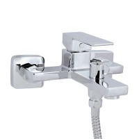 Змішувач для ванни Gemini, Chrome (k35) з душовим гарнітуром QTGEM259CRM45681 Qtap QTAP фото 2