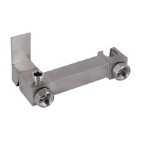 Набір для гігієнічного душу Kubis 110, Nickel (k35) прямокутний LDKUB110NKS46103 Lidz LIDZ фото 4