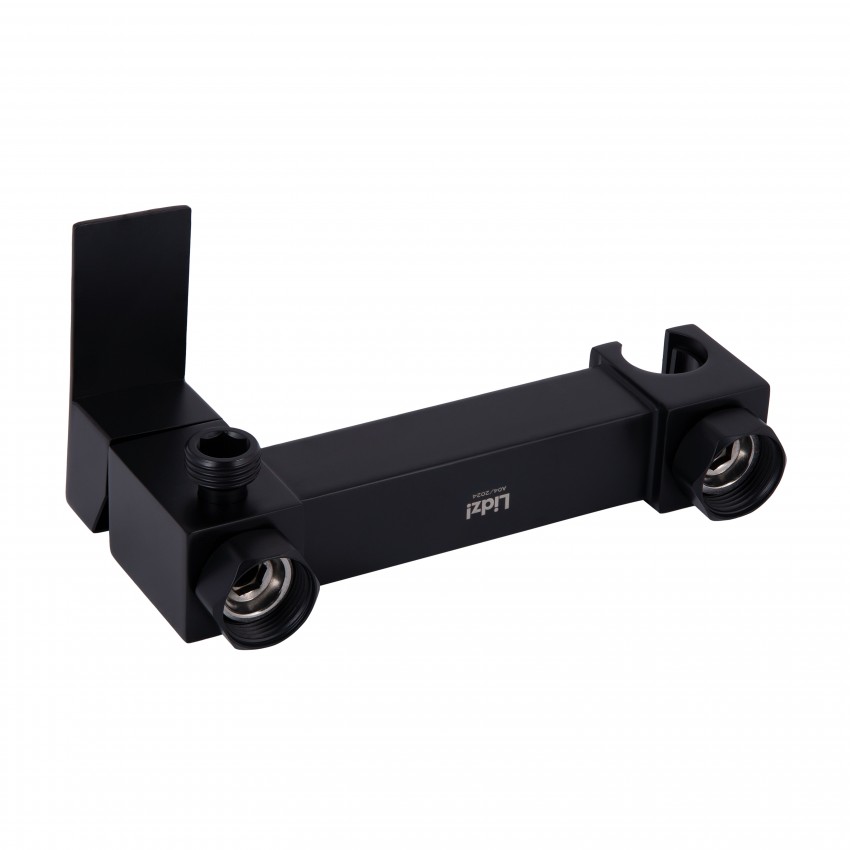 Набір для гігієнічного душу Kubis 110, Black (k35) прямокутний LDKUB110BLA46104 Lidz LIDZ фото 4
