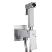Набір для гігієнічного душу Kubis 111, Nickel (k35) прямокутний LDKUB111NKS46106 Lidz LIDZ фото 2