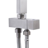 Душова стійка універсальна Kubis 1120, Nickel (k35) на два споживача LDKUB1120NKS46111 Lidz LIDZ фото 2
