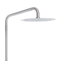 Душова система для душу Aria 1020, Nickel (k35) на два споживача LDARI1020NKS46114 Lidz LIDZ фото 4