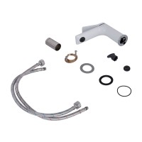 Змішувач для раковини низький Presto, Chrome/White (k35) QTPRE270CRW45576 Qtap QTAP фото 3