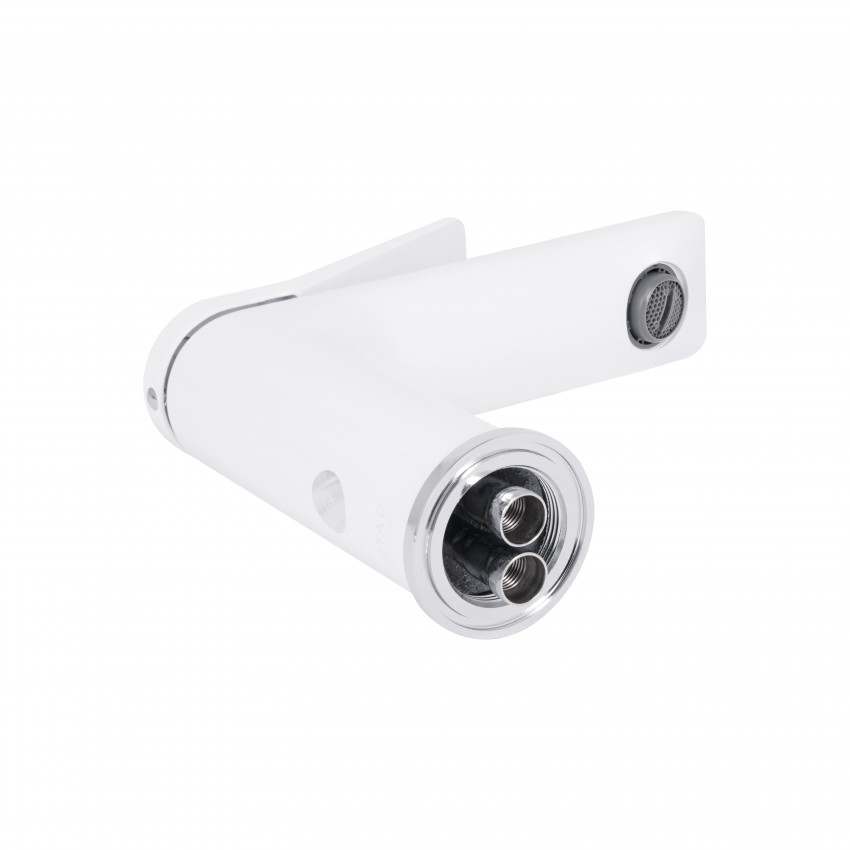 Змішувач для раковини низький Presto, Chrome/White (k35) QTPRE270CRW45576 Qtap QTAP фото 4