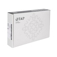 Змішувач для раковини високий Presto, Chrome/White (k35) QTPRE269CRW45577 Qtap QTAP фото 4