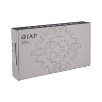 Змішувач для раковини високий Vlasta New, Gunmetal Black PVD (k35) QTVLA269GMB45653 Qtap QTAP фото 4