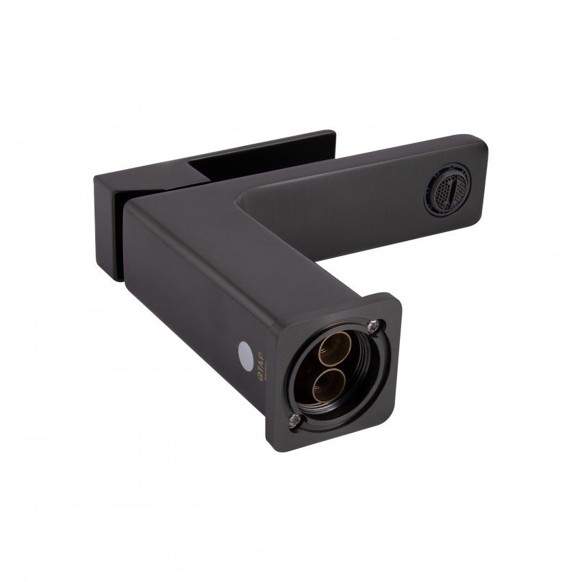 Змішувач для раковини низький Gemini, Gunmetal Black PVD (k35) QTGEM270GMB45676 Qtap QTAP фото 2