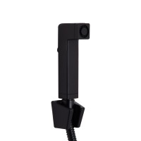 Змішувач для раковини Gemini, Matt Black (k35) з гігієнічним душем QTGEM272BLM45690 Qtap QTAP фото 3