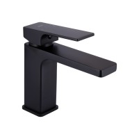 Змішувач для раковини Gemini, Matt Black (k35) з гігієнічним душем QTGEM272BLM45690 Qtap QTAP фото 2