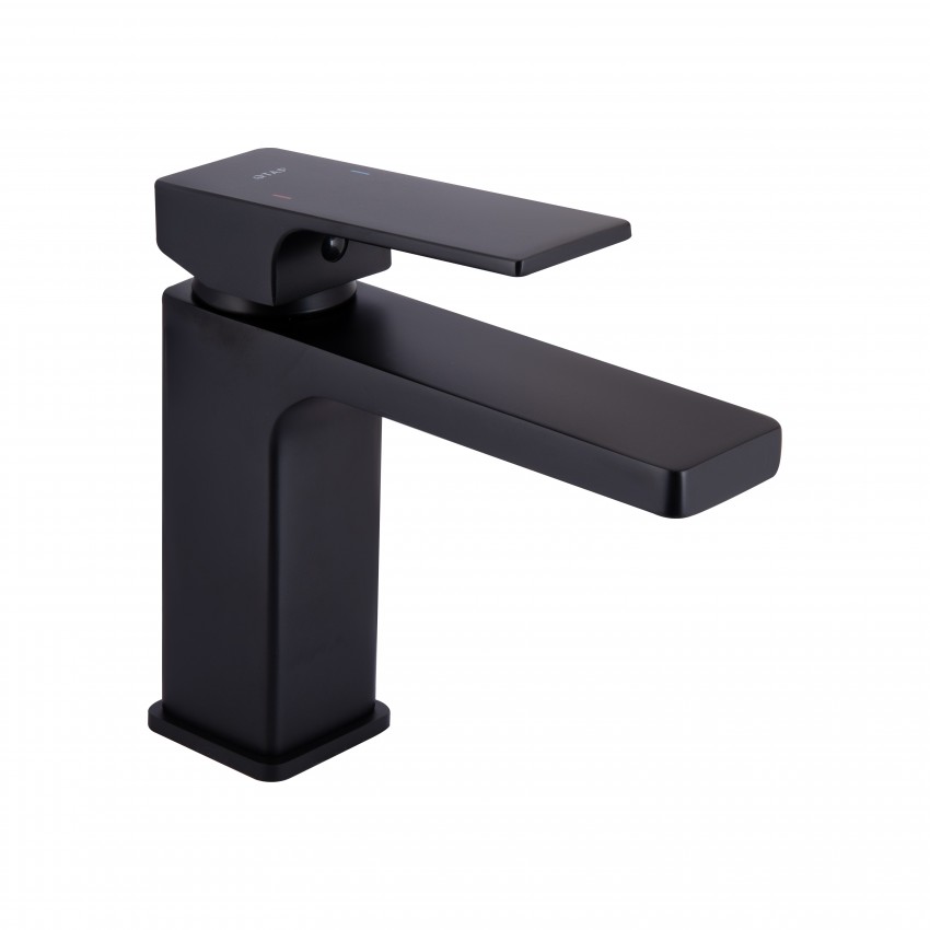 Змішувач для раковини Gemini, Matt Black (k35) з гігієнічним душем QTGEM272BLM45690 Qtap QTAP фото 2