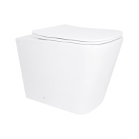 Унітаз підлоговий Tern Ultra Quiet 560x340x400 мм, White, з сидінням Slim Duroplast/ Soft-close/ Quick Release QT17223303AW Qtap