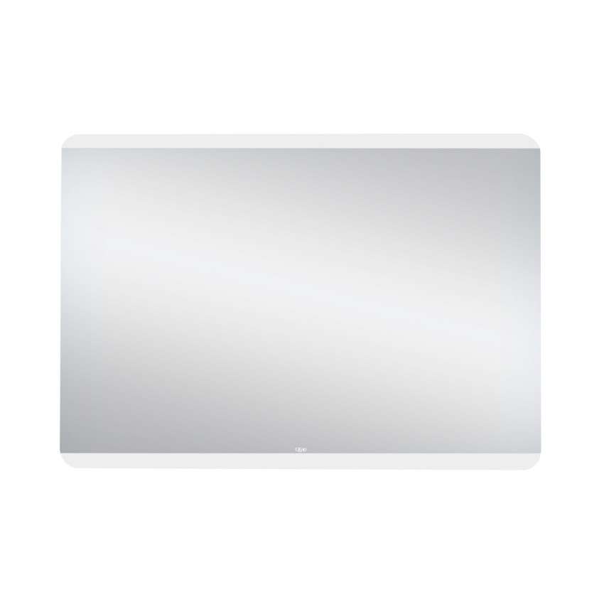 Дзеркало Tern настінне прямокутне з LED-підсвічуванням кнопковий перемикач, 1000х700 мм Qtap QTAP фото 2