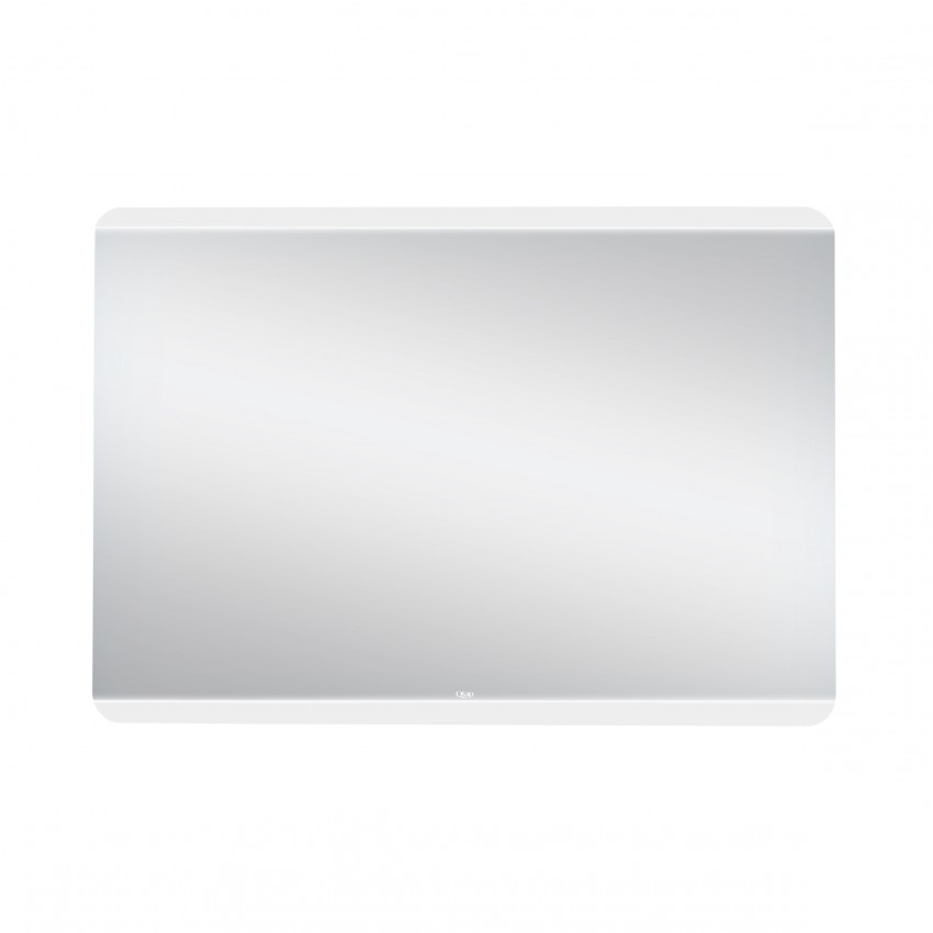 Дзеркало Tern настінне прямокутне з LED-підсвічуванням кнопковий перемикач, 1000х700 мм Qtap QTAP фото 3