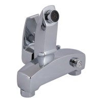 Змішувач для ванни Swan Eco, Chrome (k35) з душовим гарнітуром QTSWA259CRM45534 Qtap QTAP фото 2