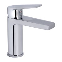 Змішувач для раковини низький Stenava New, Chrome (k35) QTSTE270CRM45535 Qtap