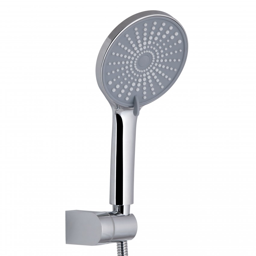 Змішувач для ванни Stenava New, Chrome (k35) з душовим гарнітуром QTSTE259CRM45537 Qtap QTAP фото 3