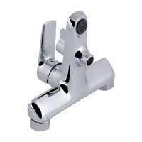 Змішувач для ванни Leo New, Chrome (k35) з душовим гарнітуром QTLEO259CRM45563 Qtap QTAP фото 2