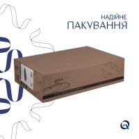 Комплект Qtap Scorpio: Раковина накладна прамокутна 550х390х120 мм Matt Black + Донний клапан PU03 QTAP фото 4