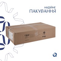 Комплект Qtap Dove: Раковина накладна овальна 635x420x150 мм White + Донний клапан PU02O QTAP фото 4