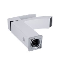 Змішувач для раковини низький Swan Cascada, Chrome/White (k35) QTSWA270CRW45568 Qtap QTAP фото 2