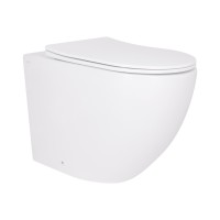 Унітаз підвісний Robin Ultra Quiet 520x365x365 мм, White, з сидінням Slim Duroplast/ Soft-close/ Quick Release QT13332381AW Qtap