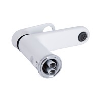 Змішувач для раковини низький Jay, Chrome/White (k35) QTJAY270CRW45551 Qtap QTAP фото 2