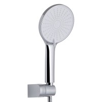 Змішувач для ванни Jay, Chrome/White (k35) з душовим гарнітуром QTJAY259CRW45553 Qtap QTAP фото 3