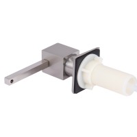 Дозатор для миючого засобу LK117, Brushed Steel квадратний LDLK117BRU46399 Lidz LIDZ фото 3