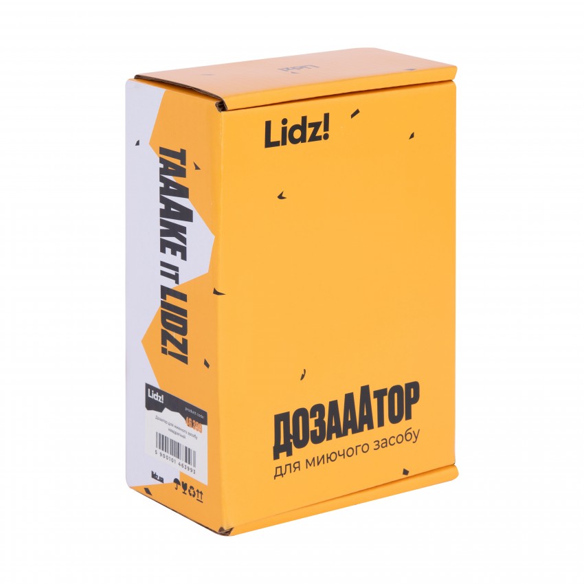 Дозатор для миючого засобу LK117, Brushed Steel квадратний LDLK117BRU46399 Lidz LIDZ фото 4