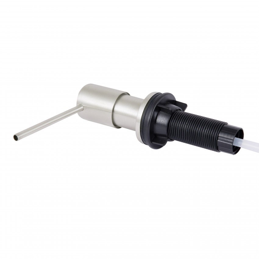 Дозатор для миючого засобу LK118, Brushed Steel круглий LDLK118BRU46400 Lidz LIDZ фото 3