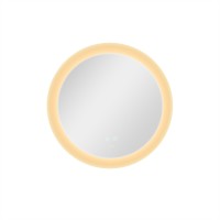 Дзеркало настінне Taurus (TA1) R600 мм, кругле, з LED-підсвіткою Touch, антизапотіванням, димером, рег. темп. кольору (3000-6500K) Qtap QTAP фото 4